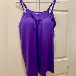 Purple bra cami NWT
